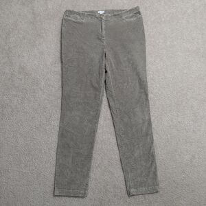 J. Jill Women's Brown Corduroy Pants